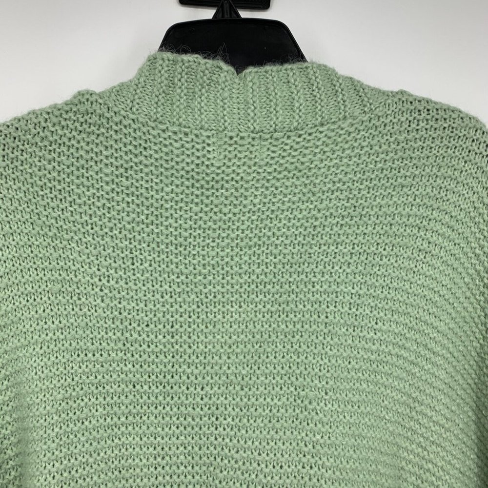 a.n.a Cardigan Green Button Down V Neck Long Sleeve NWT - Picture 8 of 9